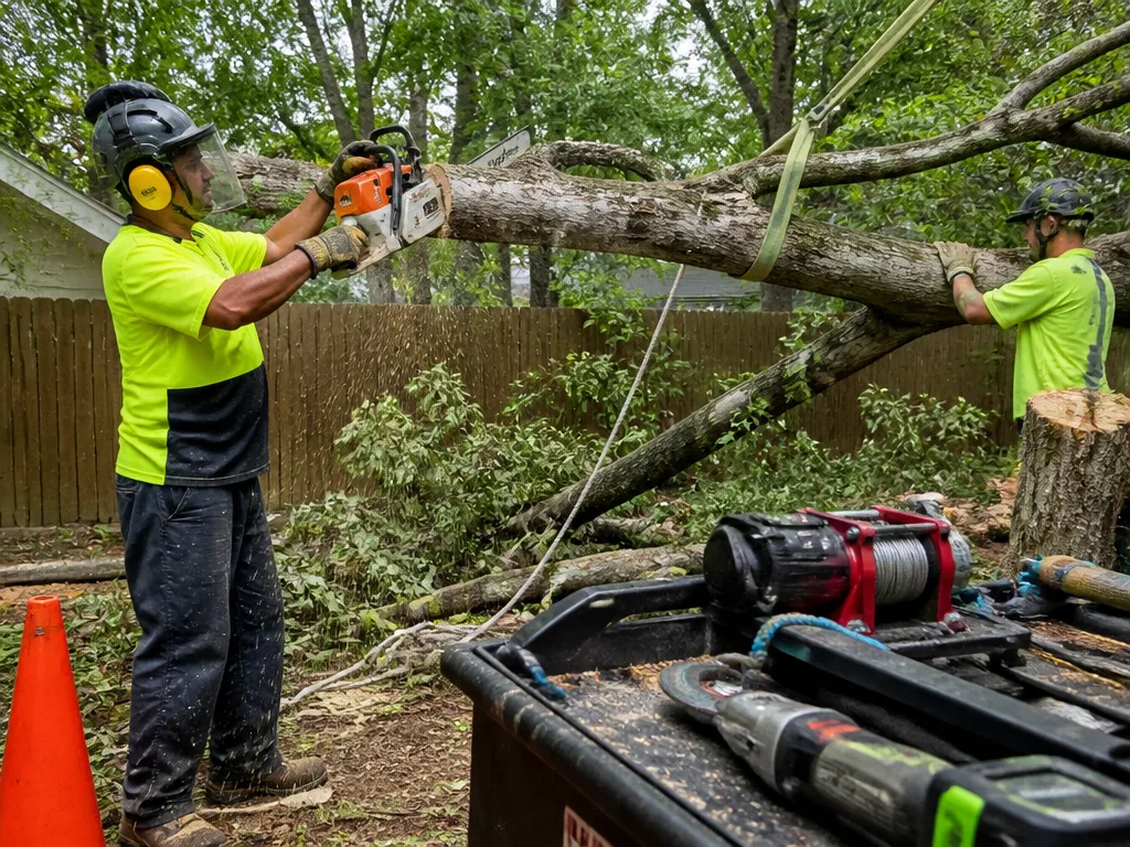 Storm Damage Tree Removal
